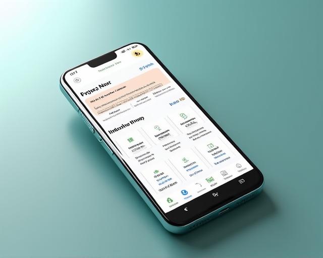 Mobile app interface design for FinTech Nexus