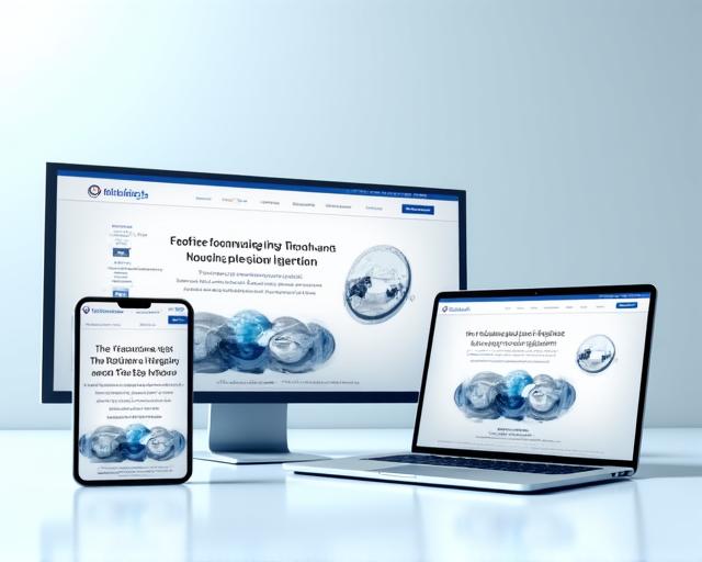 UI/UX and web design for Innovatech Solutions corporate site